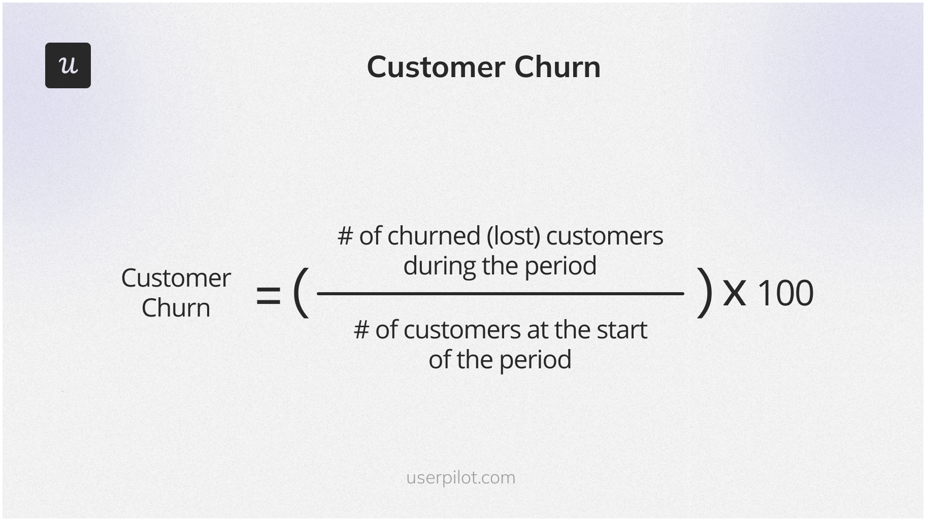 Churn formula